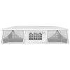 10*30FT Wedding Tent with 8 Removable Sidewalls,Outdoor Use for Party,Wedding,Marketplace