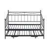 Metal Daybed with Pop-up Trundle