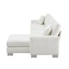 [VIDEO provided] [New] 119*55" Modern Oversized Sectional Sofa,L-shaped Luxury Couch Set with 2 Free pillows,5-seat Chenille Indoor Furniture with Cha