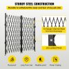 VEVOR Double Folding Security Gate, 6-1/2' H x 12' W Folding Door Gate, Steel Accordion Security Gate, Flexible Expanding Security Gate, 360¬∞ Rolling