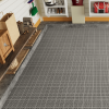 12 x 12 Inch Gray Interlocking Deck Tiles Plastic Waterproof Outdoor All Weather Anti-slip Bathroom Shower Balcony Porch Strong Weight Capacity Upto 6