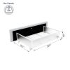 Same as B083119691 Anda Queen Size Ivory Boucle Upholstered Platform Bed with Patented 4 Drawers Storage, Tufted Headboard, Wooden Slat Mattress Suppo