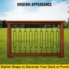 VEVOR Deck Balusters, 10 Pack Metal Deck Spindles, 44"x0.5" Staircase Baluster with Screws, Iron Deck Railing for Wood and Composite Deck, Stylish Bla