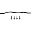 VEVOR Deck Balusters, 51 Pack Metal Deck Spindles, 32.25"x1" Staircase Baluster with Screws, Iron Deck Railing for Wood and Composite Deck, Stylish Ba