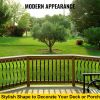 VEVOR Deck Balusters, 26 Pack Metal Deck Spindles, 32.25"x1" Staircase Baluster with Screws, Aluminum Alloy Deck Railing for Wood and Composite Deck,