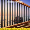 VEVOR Deck Balusters, 101 Pack Metal Deck Spindles, 26"x0.75" Staircase Baluster with Screws, Aluminum Alloy Deck Railing for Wood and Composite Deck,